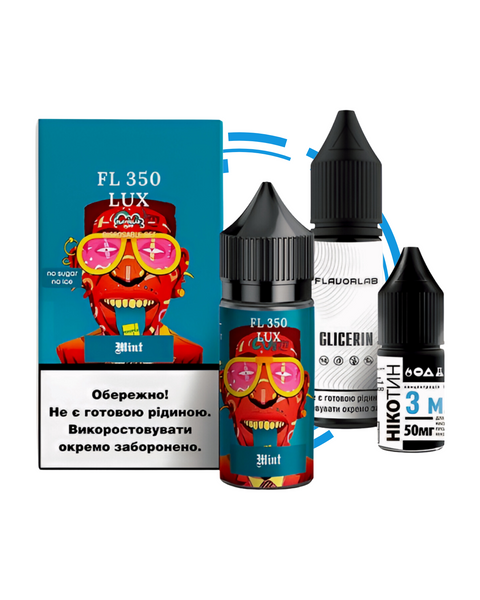 Набір для самозамісу Flavorlab FL350 LUX Mint (М'ята) 5879794 фото