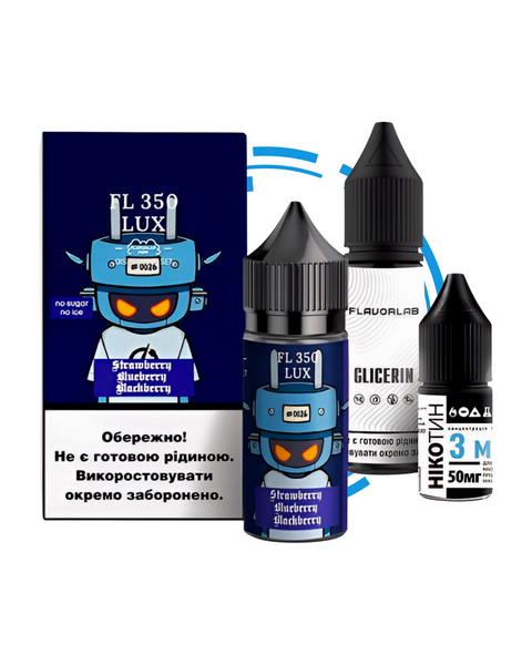 Flavorlab FL350 LUX Strawberry Blueberry Blackberry (Клубника Черника Ежевика)