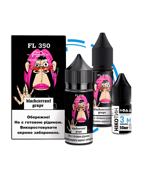 Набор для самозамеса Flavorlab Fl350 Blackcurrant Grape 7886289 фото