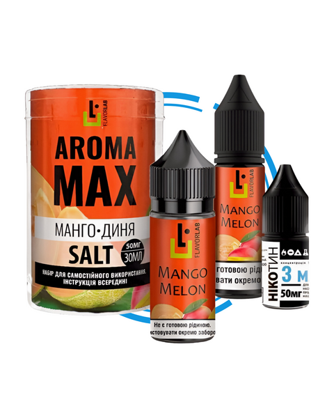 Набір для самозамісу Flavorlab Aroma MAX Манго Диня 8399233 фото