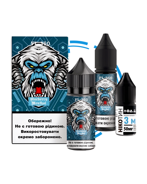 Набір для самозамісу Flavorlab Fl350 Blueberry Menthol 7886298 фото